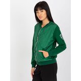 RUE PARIS Sweatshirt-RV-BL-8225.88-dark green | Shoptok.si