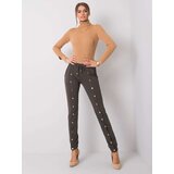 RELEVANCE Sweatpants-RV-DR-6016.08-dark khaki | Shoptok.si