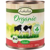 Lukullus Organic Adult govedina s jabukom (bez glutena) - 6 x 800 g | shoptok.hr