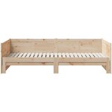  Krevet za povlačenje za dan Prirodna 180 x 200 cm | shoptok.hr