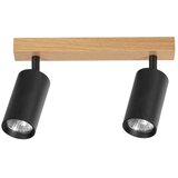  Brilagi - Spot svetiljka SELE 2xGU10/30W/230V crna/dekor hrasta | Eponuda.com