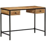  Radni stol Smeđa 105 x 50 x 75 cm Čvrsto drvo manga i metal | shoptok.hr