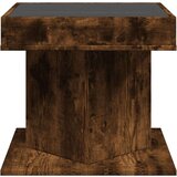  Stolić za kavu LED boja hrasta 50x50x45 cm konstruirano drvo | shoptok.hr