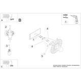  Stenska svetilka / Stropna svetilka SIRKEL 30 črna, (21347616) | Shoptok.si