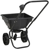  Ročni posipalec soli PVC in jeklo 80x46x75 cm 15 L - - Bela - 6.4 - 2025--TOPSELLER | Shoptok.si