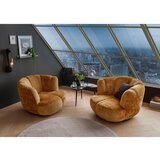 MID.YOU FOTELJ, zlate barve tekstil | Shoptok.si