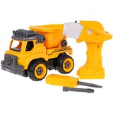  Set orodja za sestavljanje tovornjaka kiperja - rumeni | Shoptok.si