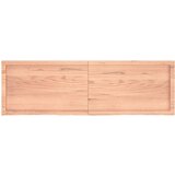  Kupaonska radna ploča svjetlosmeđa 160x50x4 cm tretirano drvo | shoptok.hr