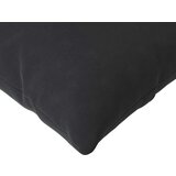 vidaXL Blazine za kavč 2 pcs Črna 120 x 40 cm Žametna tkanina | Shoptok.si
