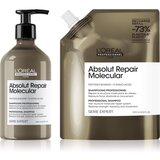 L´Oréal Paris Serie Expert Absolut Repair Molecular ugodno pakiranje za poškodovane lase | Shoptok.si