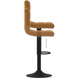  Barski stolčki 2 kosa rjav žamet, (20817371) | Shoptok.si