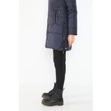Dewberry Z6668 WOMEN'S COAT-NAVY BLUE | Shoptok.si