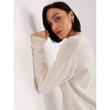 RUE PARIS Sweater-TO-SW-1810.26P-light beige | Shoptok.si