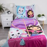 Jerry Fabrics Pamučna dječja posteljina za krevet za jednu osobu 140x200 cm Gabby's Dollhouse "Balloon" – | shoptok.hr