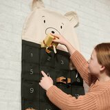 Liewood božićni kalendar od tkanine klaus mr. bear golden caramel multi mix | shoptok.hr