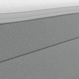 Bessagi Home Postelja Z Vzmetnico Polo, Siva, Nadvložek, 90x200 | Shoptok.si