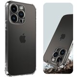 AVIZAR Prozoren gel silikonski ovitek za iPhone 14 Pro Max z odbijacem, odpornim proti udarcem, (20640350) Cene