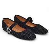 Resti Women's checked ballerinas with a buckle and strap Riffos | shoptok.hr
