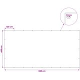 CERADA s rupama Zelena 4 x 8 m 260 gsm PE | shoptok.hr