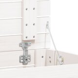  Košara za rublje bijela 88,5x44x66 cm od masivne borovine | shoptok.hr