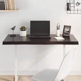 vidaXL Stolna ploča tamnosmeđa 100x40x(2-4) cm obrađena hrastovina Cijene