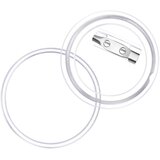  Set gumba za značke sa sigurnosnim iglama 100 kom akrilni 37 mm | shoptok.hr