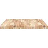 Stolna ploča 100x70x4 cm pravokutna od masivnog drva bagrema | shoptok.hr