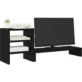  Stalak za monitor s organizatorom za stol Crni hrast, inženjersko drvo | shoptok.hr