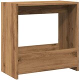 vidaXL Stranska mizica artisan hrast 50x26x50 cm inženirski les | Shoptok.si