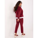 RUE PARIS Set-IT-KMPL-9237.46-burgundy | Shoptok.si