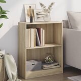 Furnova Knjižna omara sonoma hrast 60x24x76 cm konstruiran les, (21932945) | Shoptok.si