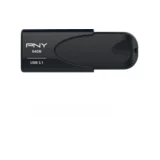 Pny USB stick Attaché 4, 64GB, USB3.1, crni