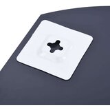  Zidno ogledalo s policom 40 x 60 cm od kaljenog stakla | shoptok.hr