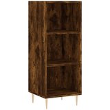 Maison Chic Komoda - Predalnik dimljeni hrast 34,5x32,5x90 cm inženirski les, (21718534) | Shoptok.si