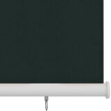  Vanjska roleta za zamračivanje 240 x 140 cm tamnozelena HDPE | Shoptok.si