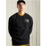 Superdry Workwear Crew Neck Pulover Črna | Shoptok.si