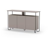 Marckeric Siva/bež niska komoda 130x80 cm Dilly – | shoptok.hr