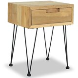 vidaXL Noćni Ormarić 40x30x50 cm Masivna Tikovina Cijene