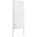  Privatnost u vrtu Bijelo 50 x 140 cm Hladno valjana čelična | shoptok.hr