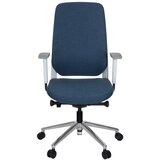 MID.YOU Vrtljivi Stol Chiaro T4 White, Modra | Shoptok.si