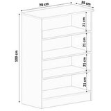 Hanah home Stalak za cipele Rb-086, 70x100x35 cm, Bijela | Eponuda.ba