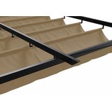 Gazebo Sivo-smeđa 300 x 300 x 200 cm Poliester | shoptok.hr