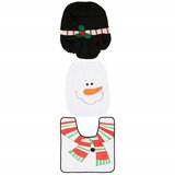 springos božićni kupaonski set Snjegović, navlaka za WC i tepih | shoptok.hr