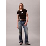 Calvin Klein Jeans Majica '1968' črna / bela | Shoptok.si