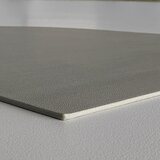 Kela SET PODMETAČA ZA ČAŠU EDEL, 10x10x0,17cm PU-KOŽA SVJETLOSIVA 4/1 | shoptok.hr