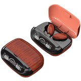 Venisymlis Slušalke Bluetooth 5.2 Vintage Wood, HiFi stereo, odpravljanje šumov, IPX6, (22102140) Cene
