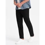 Ombre Men's SLIM FIT chino pants - black | Shoptok.si