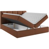 MID.YOU POSTELJA Z VZMETNICO 160 cm x 200 cm , les, tekstil, leseni material opečnato rjava | Shoptok.si