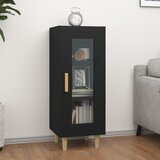 vidaXL Komoda crna 34,5 x 34 x 90 cm od konstruiranog drva Cijene