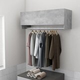 vidaXL Garderobna omara betonsko siva 100x32,5x35 cm iverna plošča, (20705560) Cene